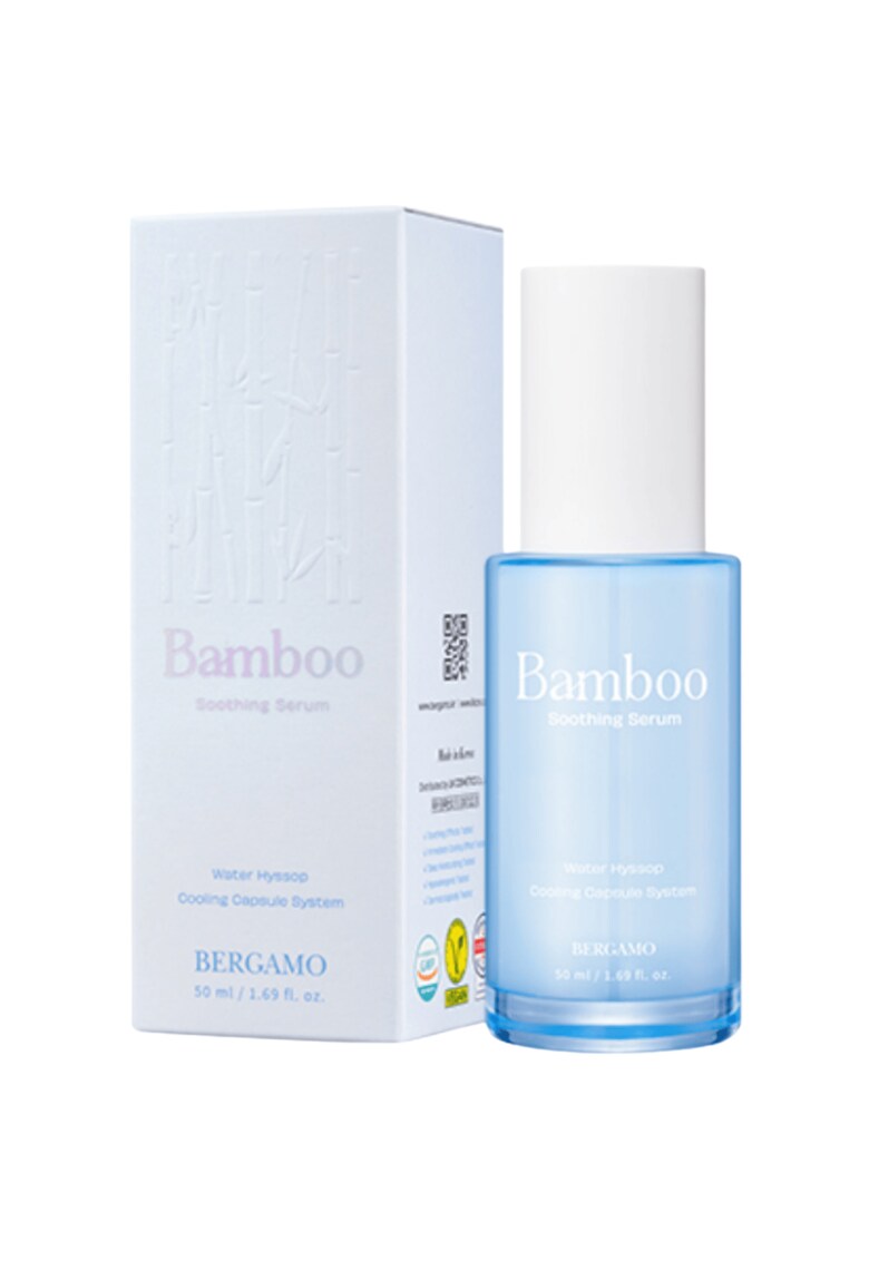- Ser calmant cu bambus - 50 ml - ser facial calmant si racoritor