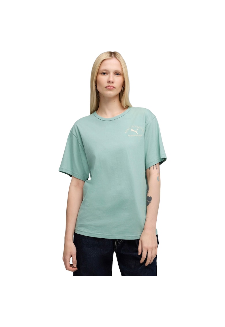 Tricou femei  Class Relaxed Tee Light Moss - Albastru