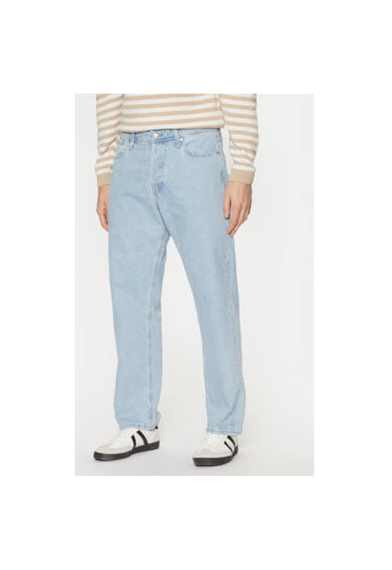 Pantaloni barbati Jack Jones - 12252646 - Bumbac - W33-L30 US - Albastru