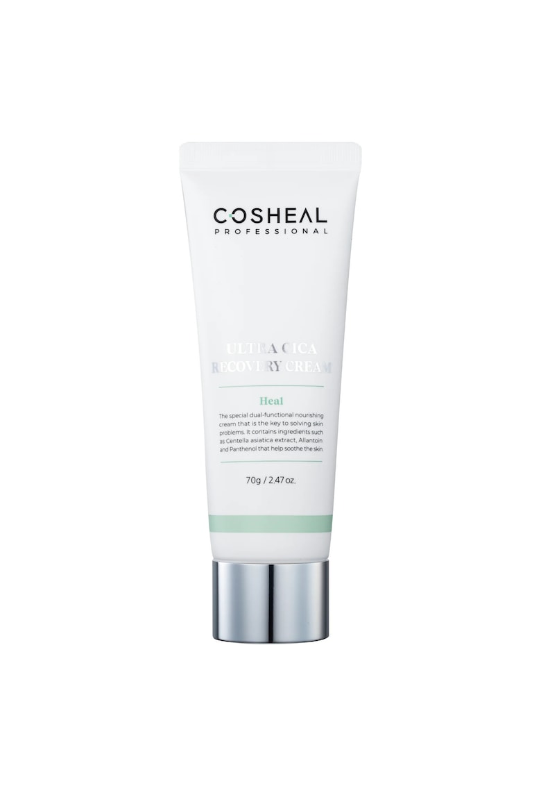 Crema calmanta cu Centella Asiatica pentru pielea sensibila - efect antirid si de luminozitate - Ultra Cica Recovery - Heal -  Professional - 70 g