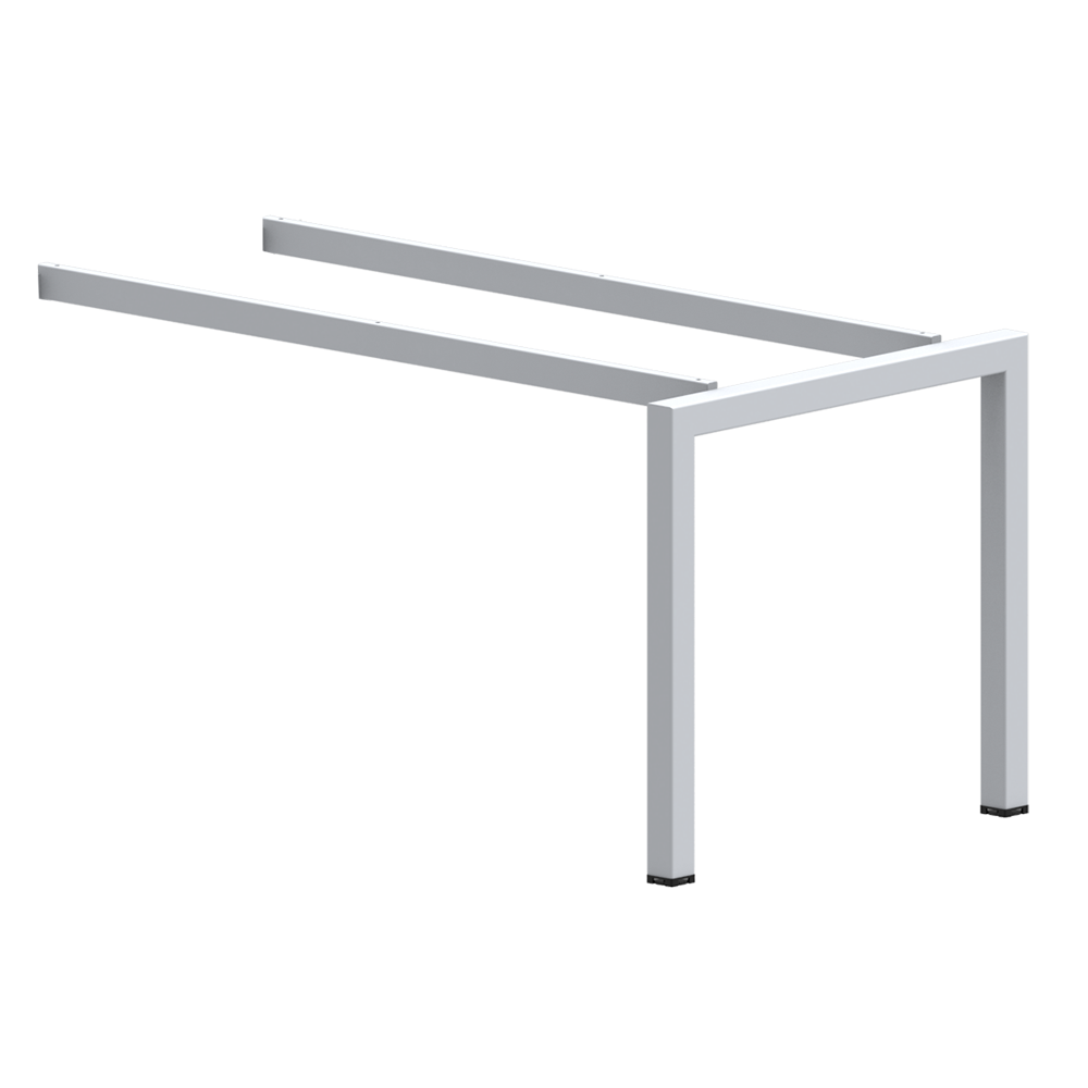 Modul extensie masa L, gri metalic, 600 x 900 x 710 mm