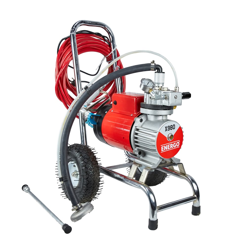 Pompa vopsit airless x980 piston Energo Pmax, 3.6 l/min, 210 bar, 1500 W