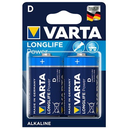 BATERIE ALCALINA LR20 BLISTER 2BUC LONGLIFE