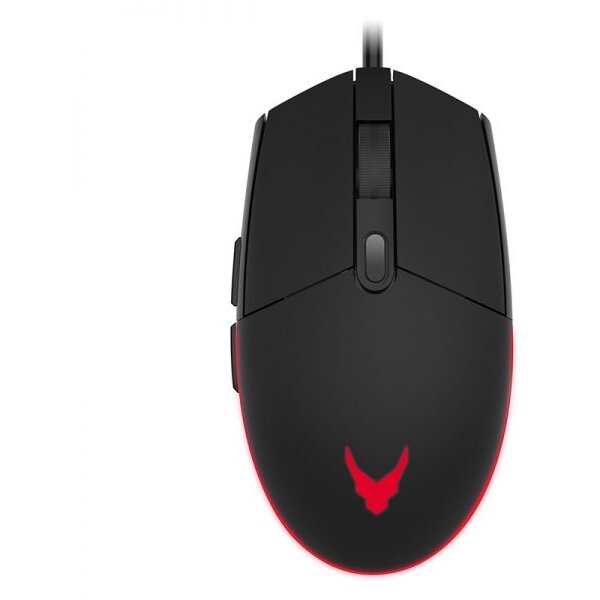 Set Gaming VSETMPX5 Mouse Optic cu Fir 3200DPI Iluminare LED + Mousepad Negru
