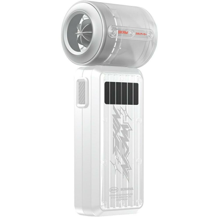 Ventilator de camera Gyro, 5000 mAh, 20000 rpm, 4 viteze, USB-C, Alb