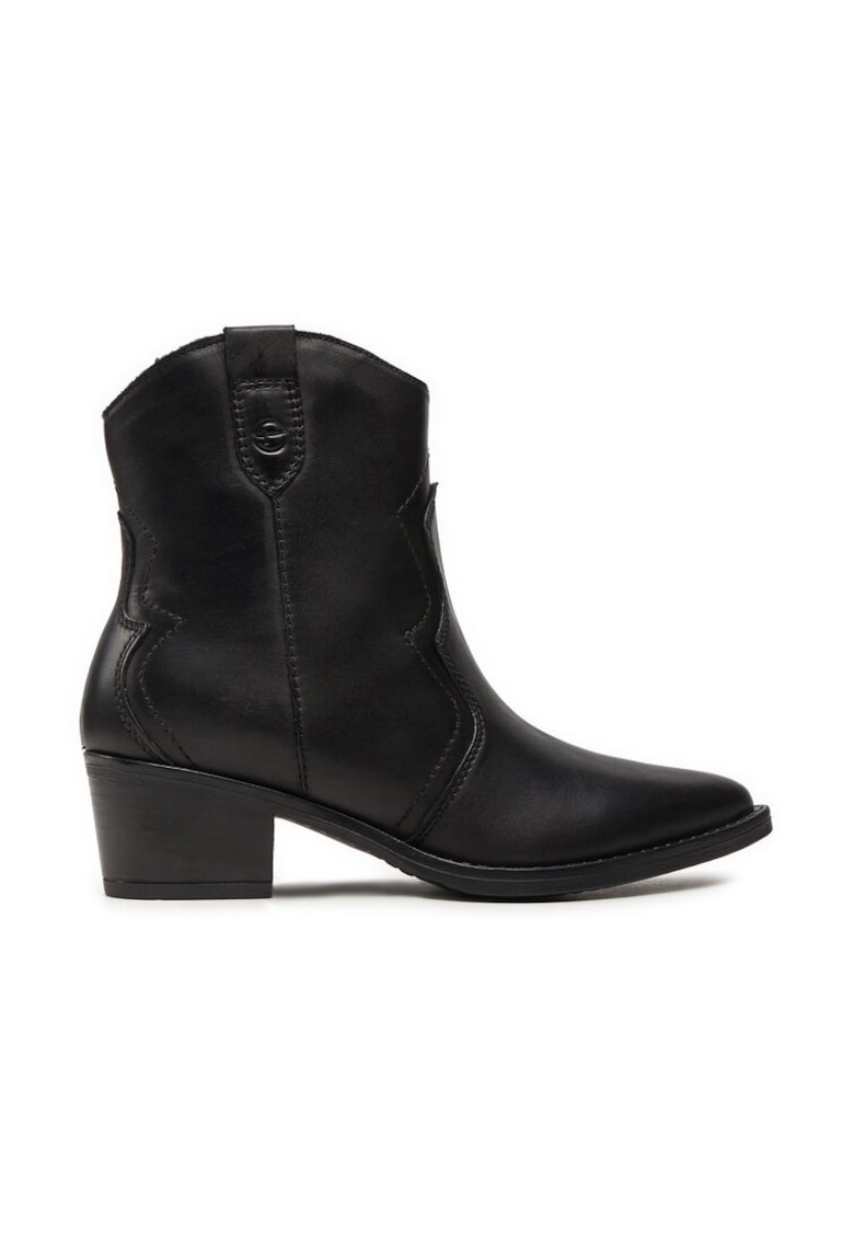 Cizme dama -  304120 - Piele naturala - Negru -