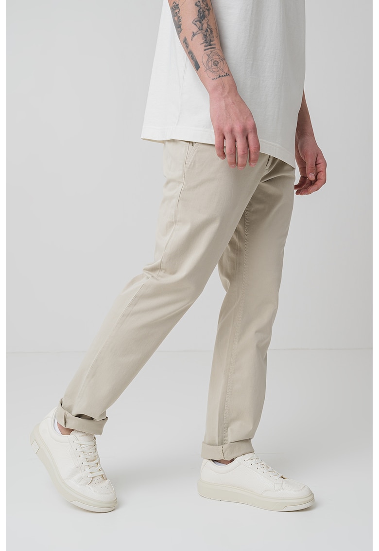 Pantaloni chino slim-fit - Bej