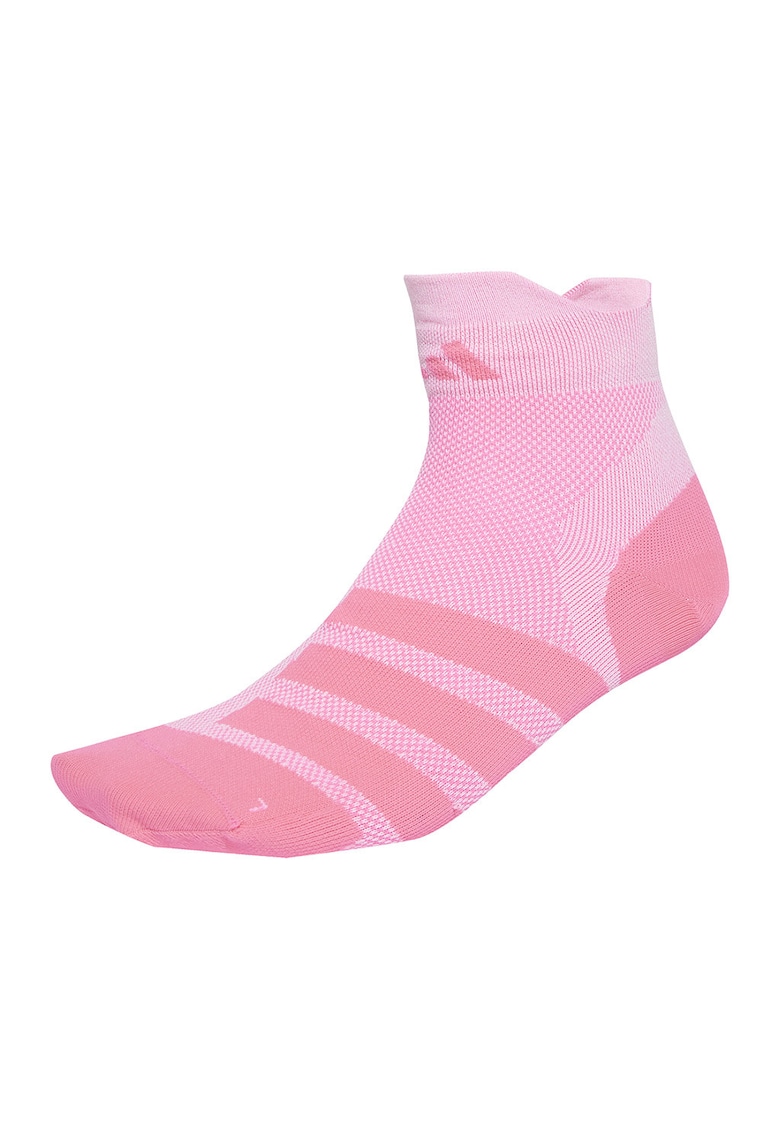 Sosete unisex pentru alergare Adizero - Roz pastel/Alb optic