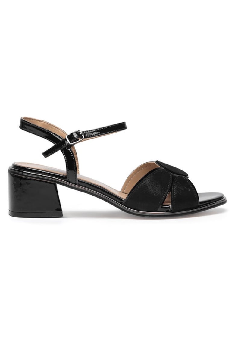 Sandale dama -  590558852164837 - Piele naturala - Negru