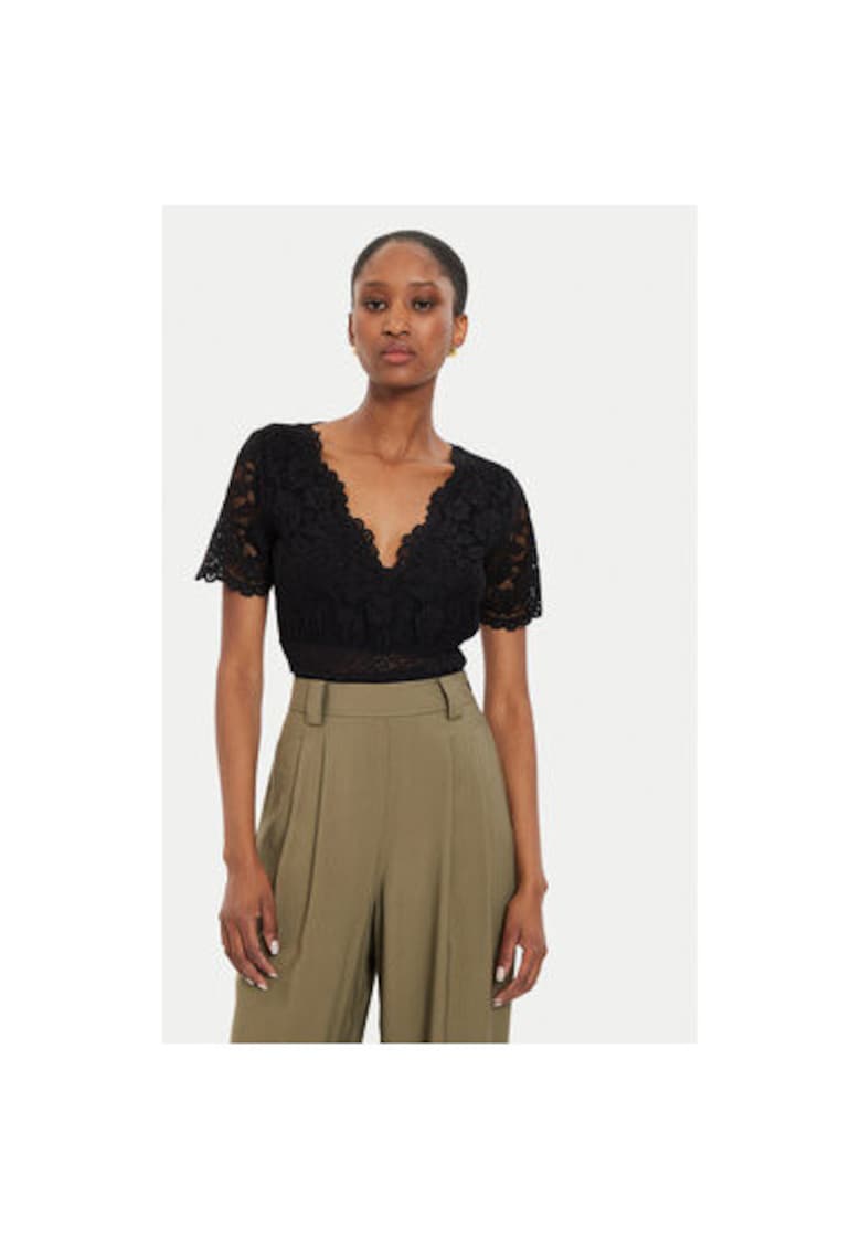 Body dama -  304480300 - Viscoza - XS INTL - Negru
