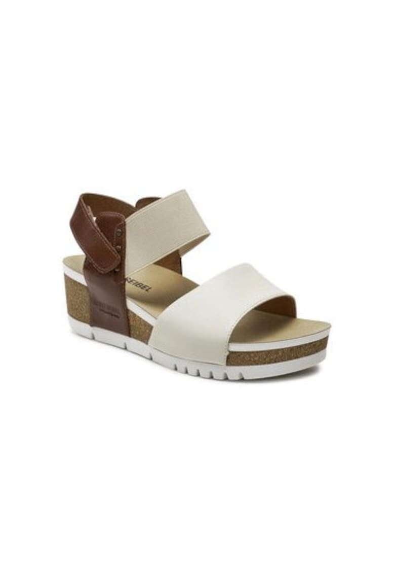 Sandale dama - 83509 -  Piele naturala - Bej