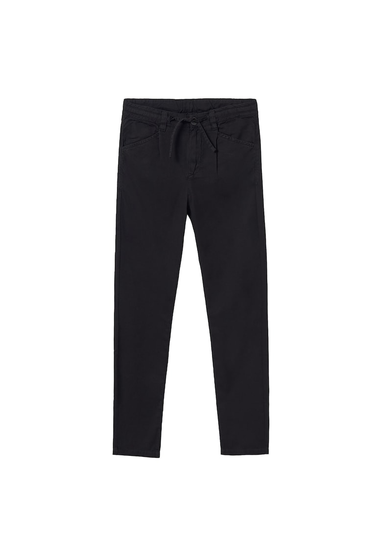 Pantaloni baieti  6525 - Bumbac - Negru - Negru