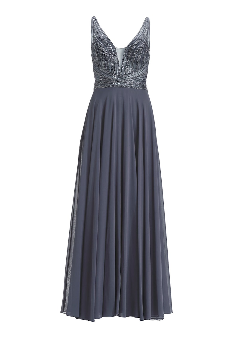 Rochie dama  5AG015HK - Nylon - Gri - Gri