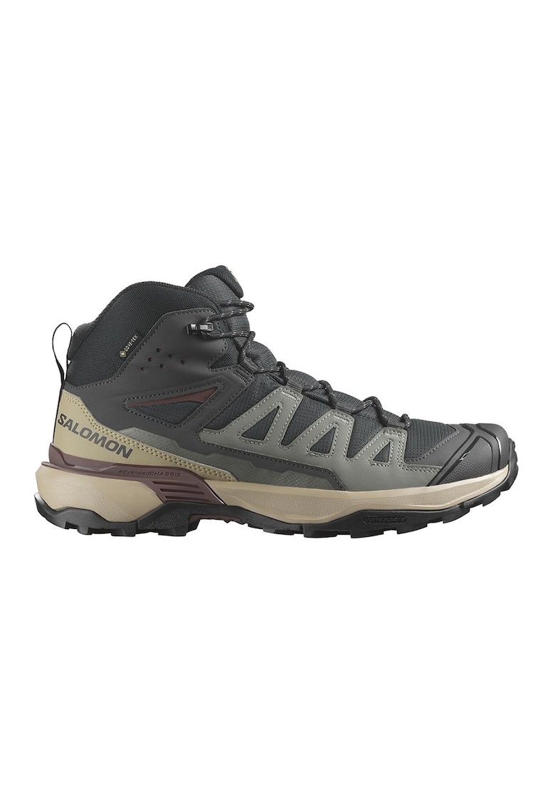 Ghete pentru drumetii Ultra 360 GTX - Negru/Gri/Maro taupe deschis