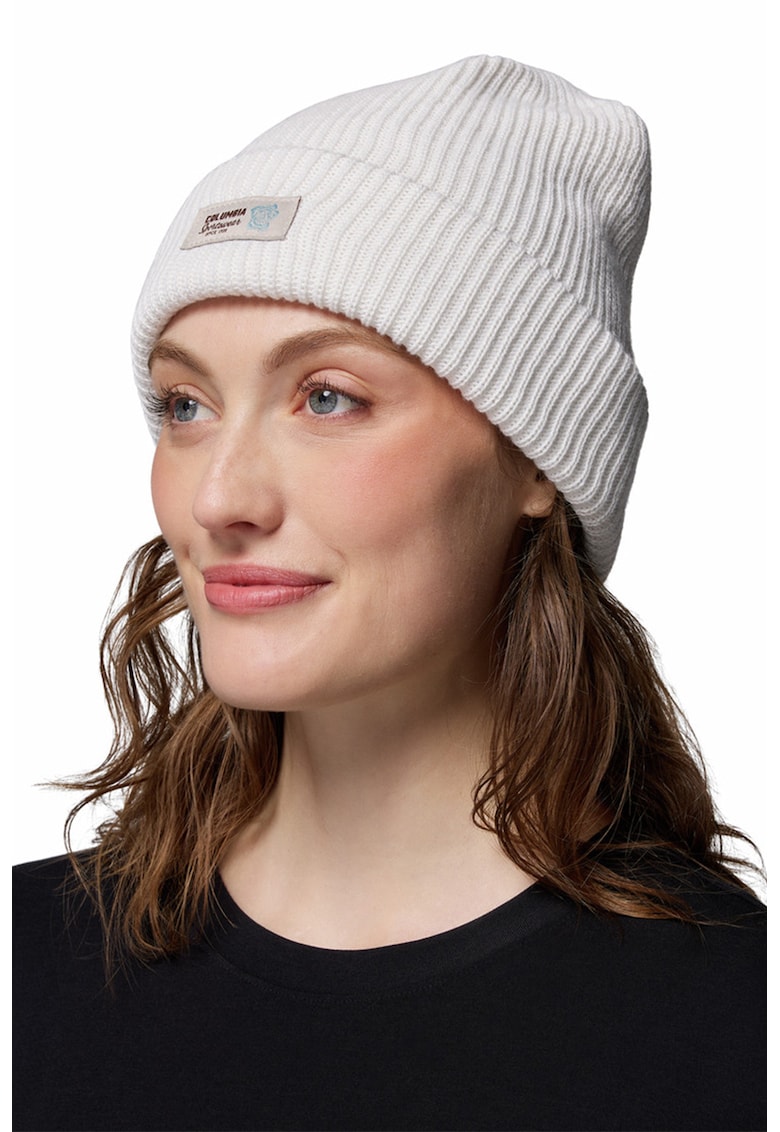 Caciula unisex din tricot Lost Lager II - Alb