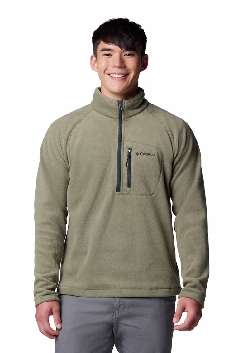 Bluza de trening din fleece - pentru schi Fast Trek III - Kaki pal