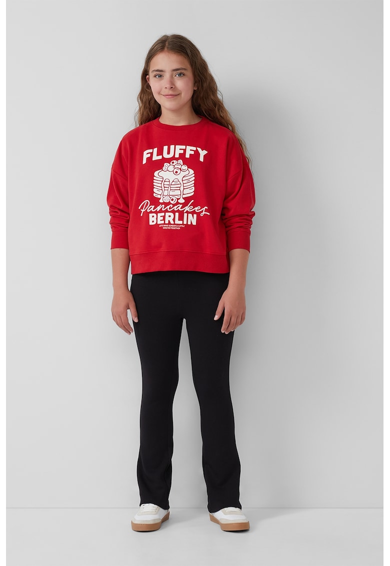 Colanti evazati cu model uni - Negru