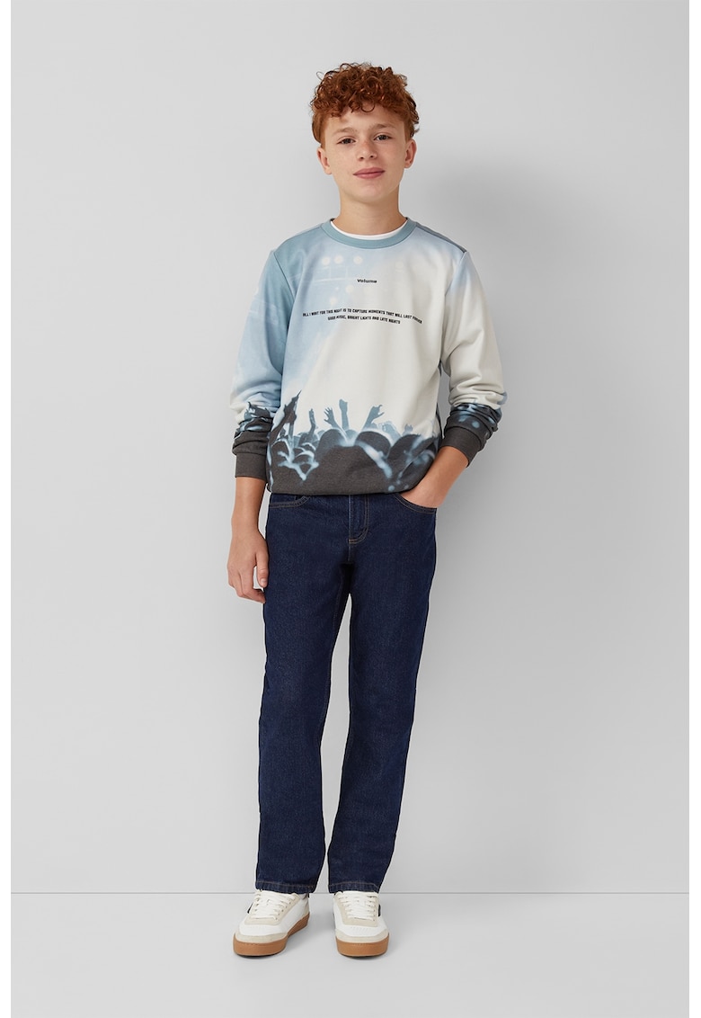 Bluza de trening cu imprimeu grafic - Multicolor