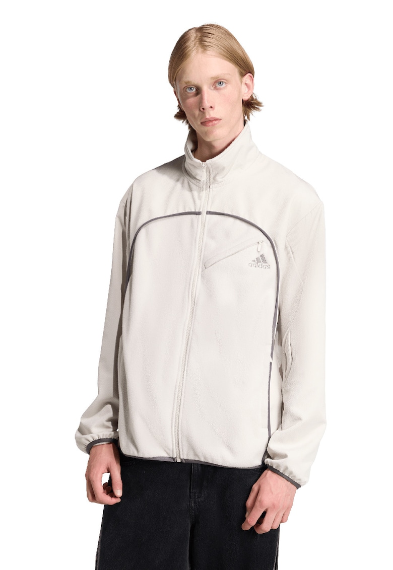 Bluza de trening din fleece cu fermoar Clima - Bej deschis