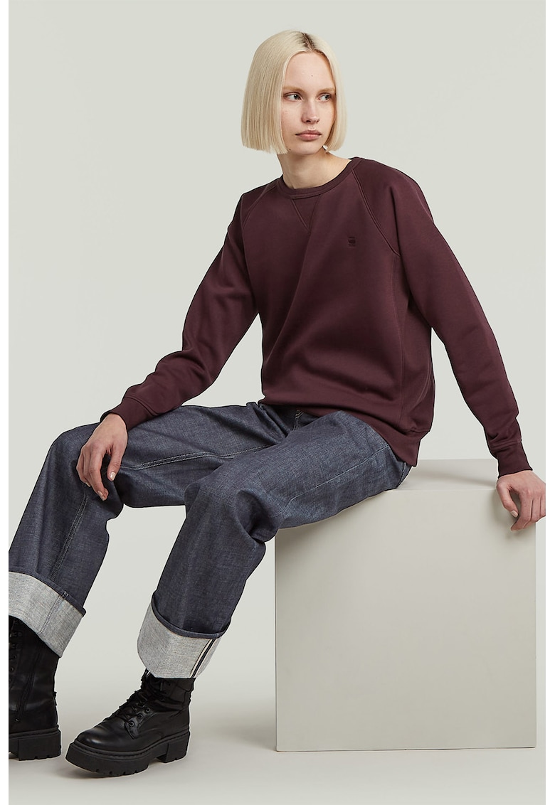 Bluza de trening cu maneci raglan Premium Core 2.0 - Maro cognac