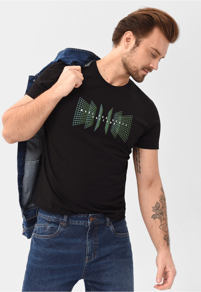 Tricou  T-Flux pentru barbati - negru - Negru