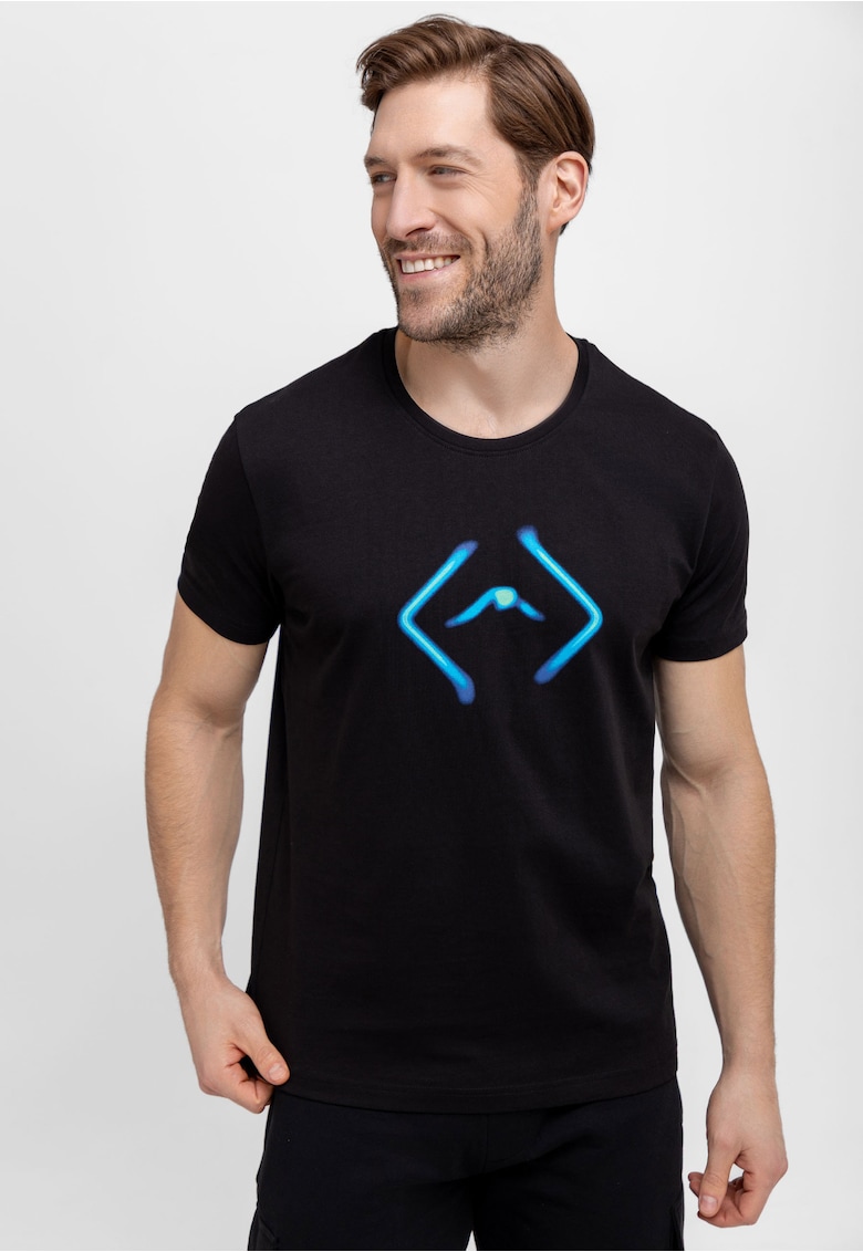 Tricou  T-Fluo pentru barbati - negru - Negru