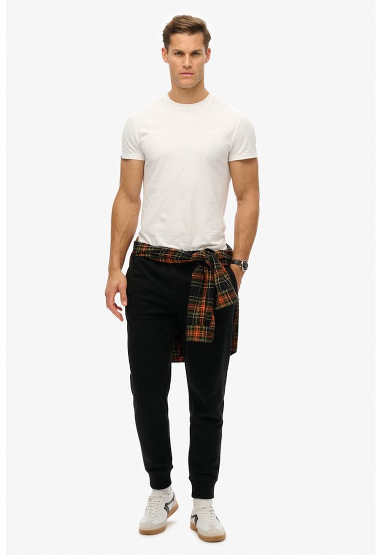 Pantaloni de trening conici Essential - Negru