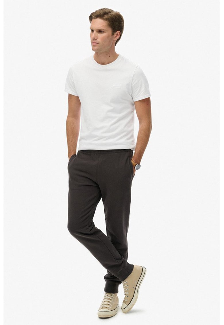 Pantaloni de trening conici Essential - Gri antracit