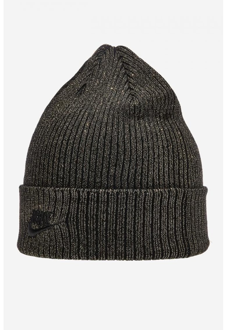 Caciula tricotata unisex Peak - Negru melange