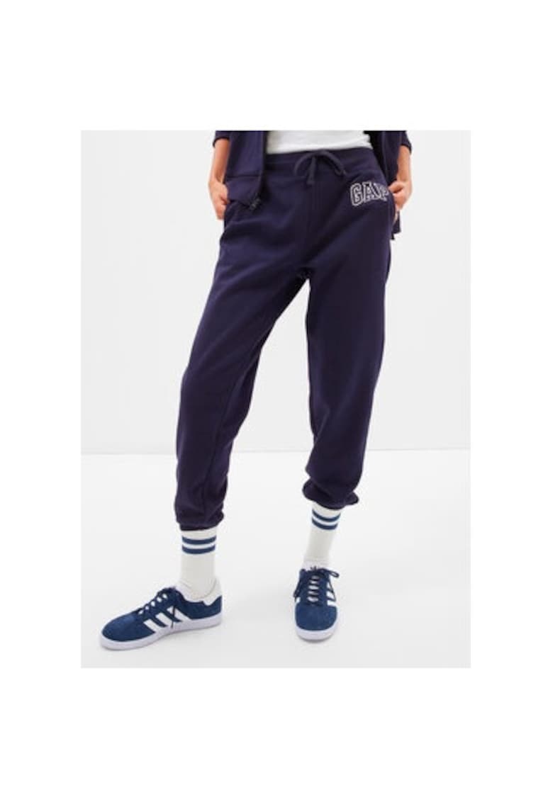 Pantaloni dama -  303615499 - Bumbac - Albastru - Albastru
