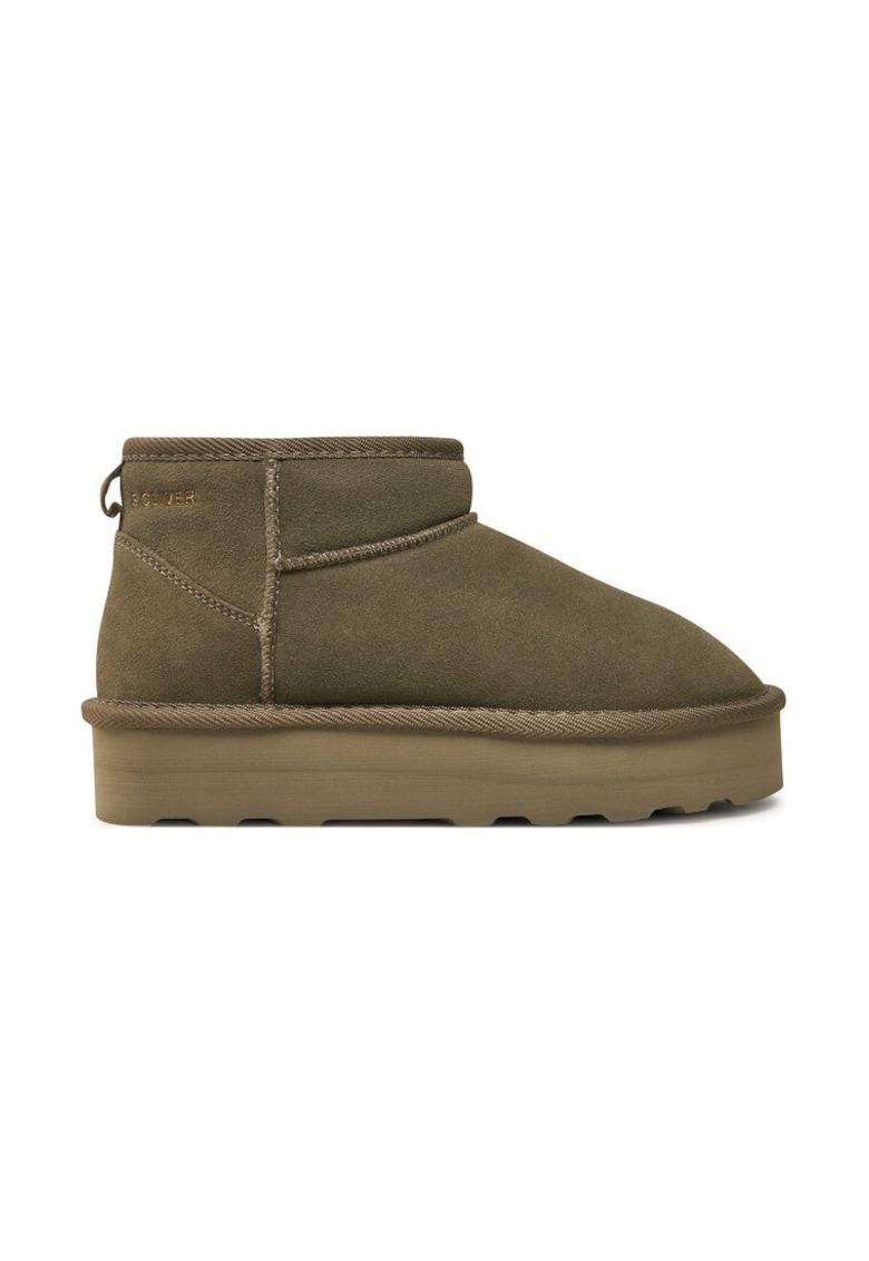 Cizme dama -  25350 - Piele naturala - Verde