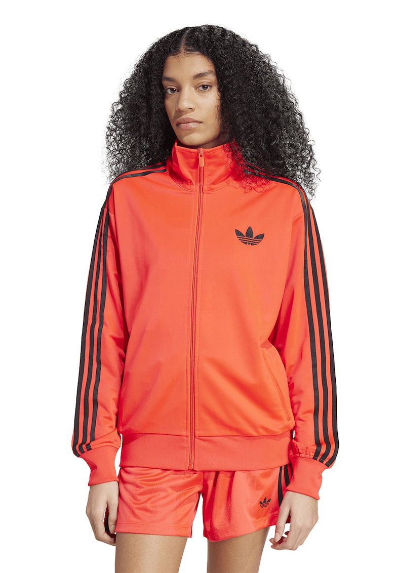Bluza de trening cu logo si fermoar Firebird - Portocaliu