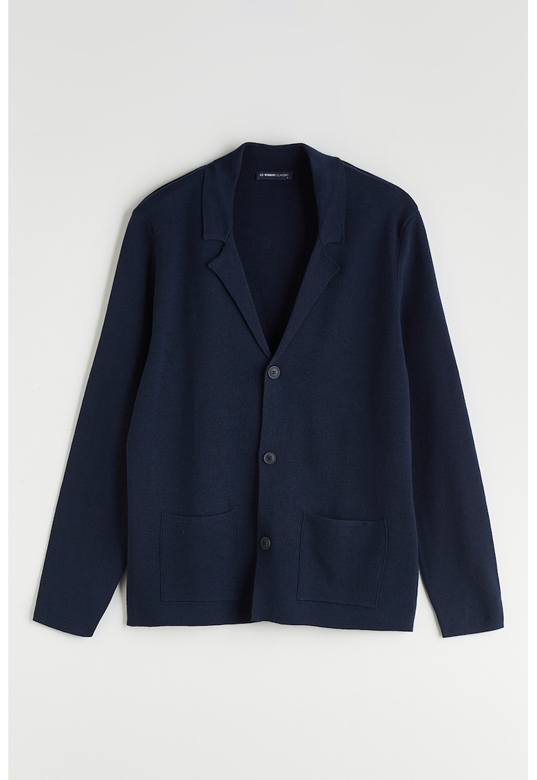 Cardigan regular fit - Bleumarin