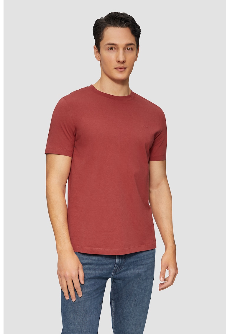 Tricou uni de bumbac