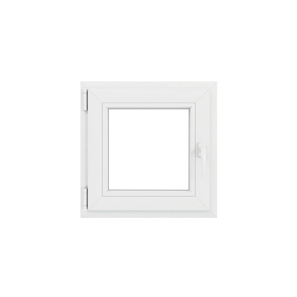 Fereastra PVC, 4 camere, deschidere simpla, stanga, alb, 50 x 50 cm
