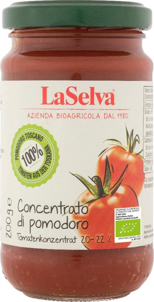 Concentrat de rosii bio, 200g LaSelva