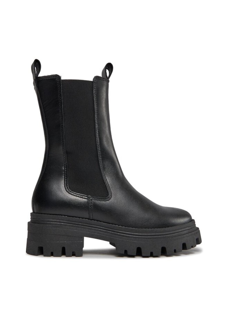 Ghete dama  303151362 - Piele naturala - Negru