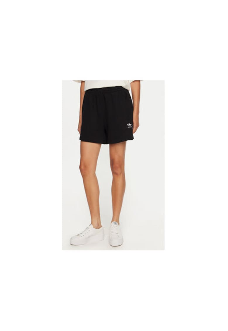 Pantalonis curti cu talie inalta