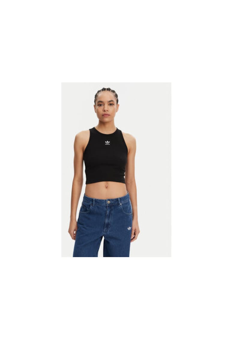Top crop cu detaliu logo 00