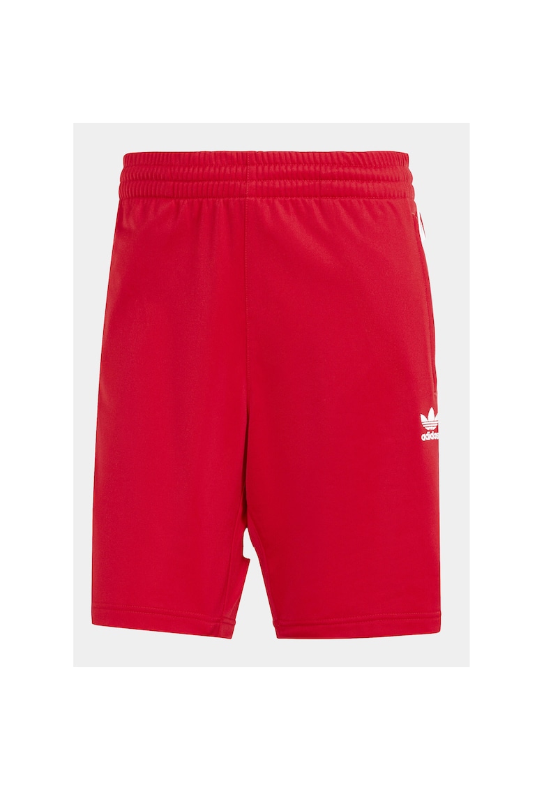 Pantaloni scurti uni cu logo discret