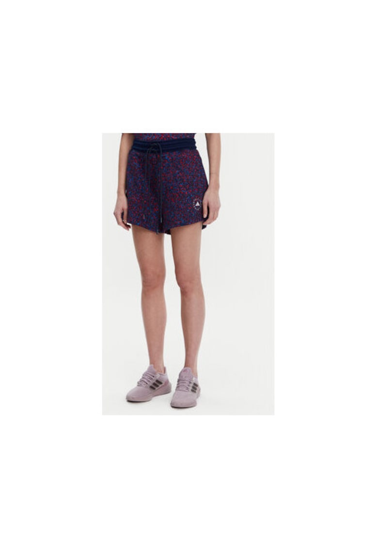 Pantaloni scurti de sport din bumbac cu imprimeu