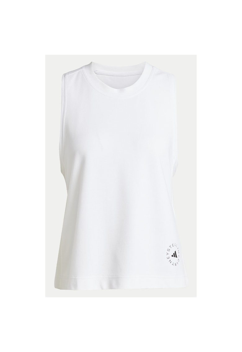Top din bumbac cu logo