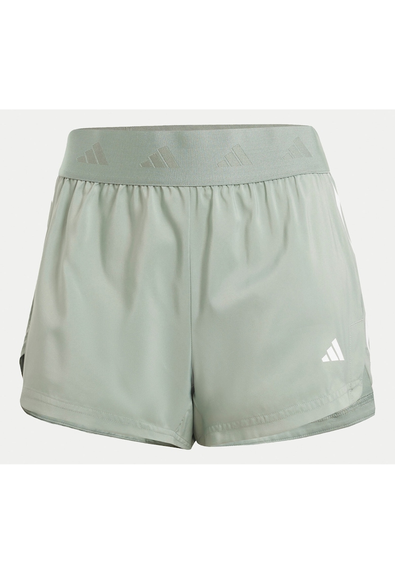 Pantaloni scurti sport cu talie elastica si colanti
