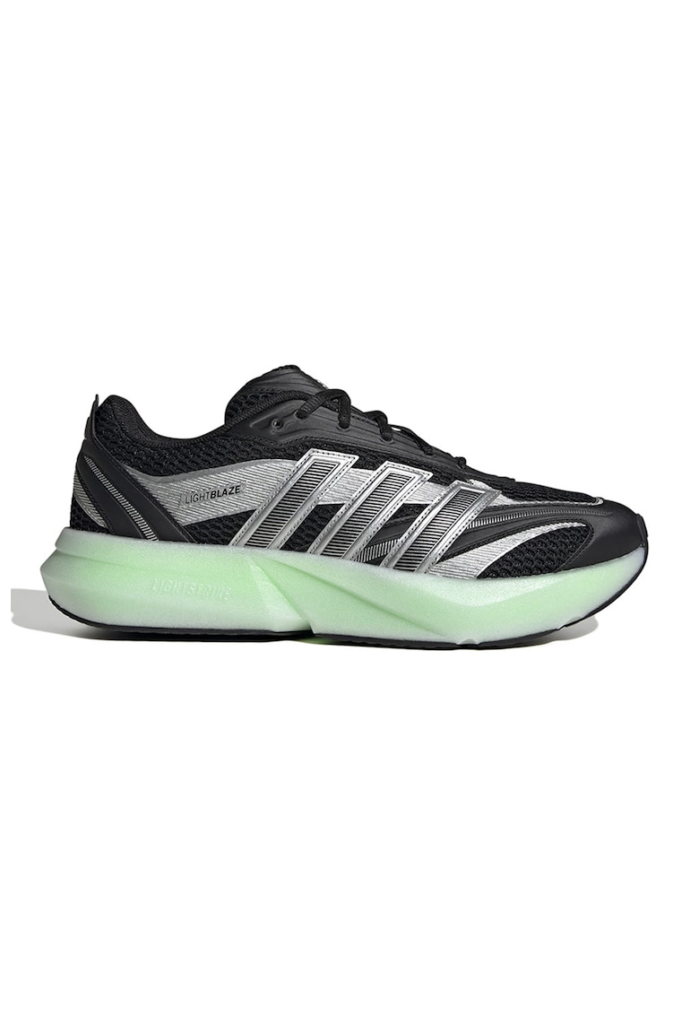 Pantofi sport din material textil Lightblaxe Glow - Negru/Argintiu