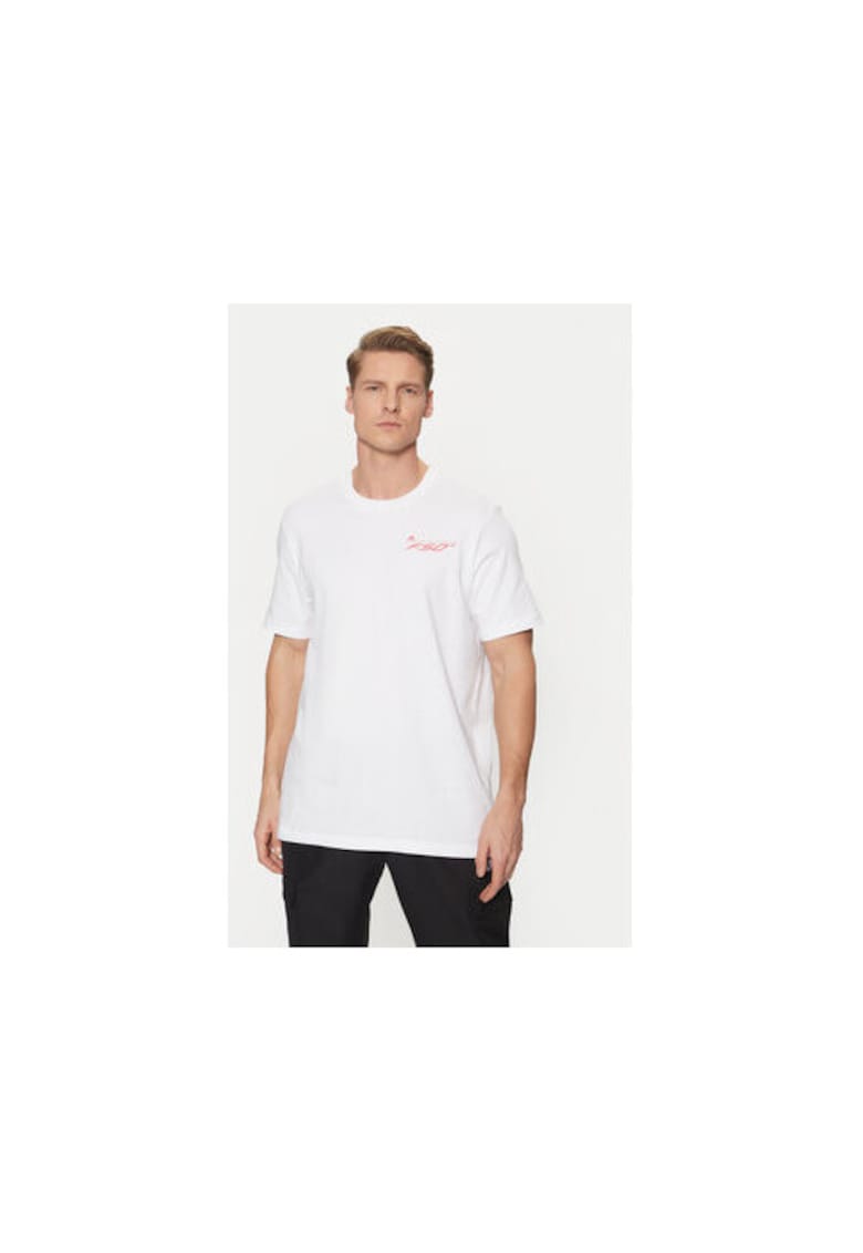 Tricou lejer cu print pe spate