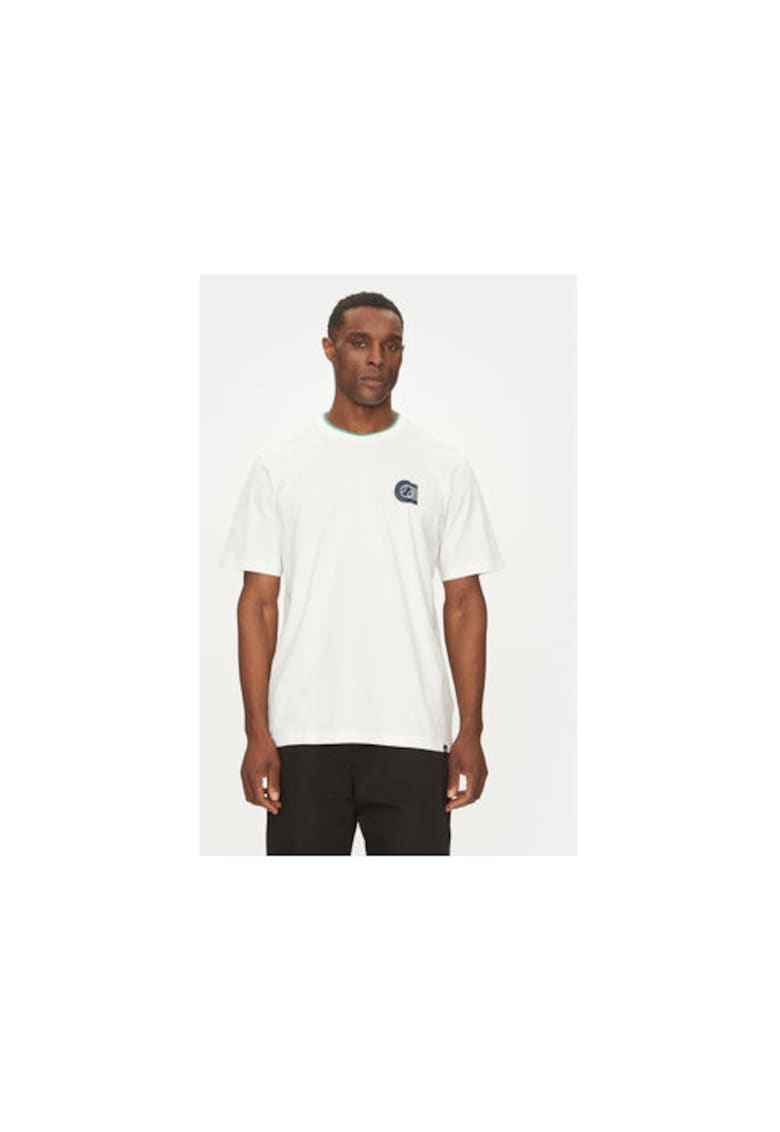 Tricou din bumbac cu imprimeu logo pe spate