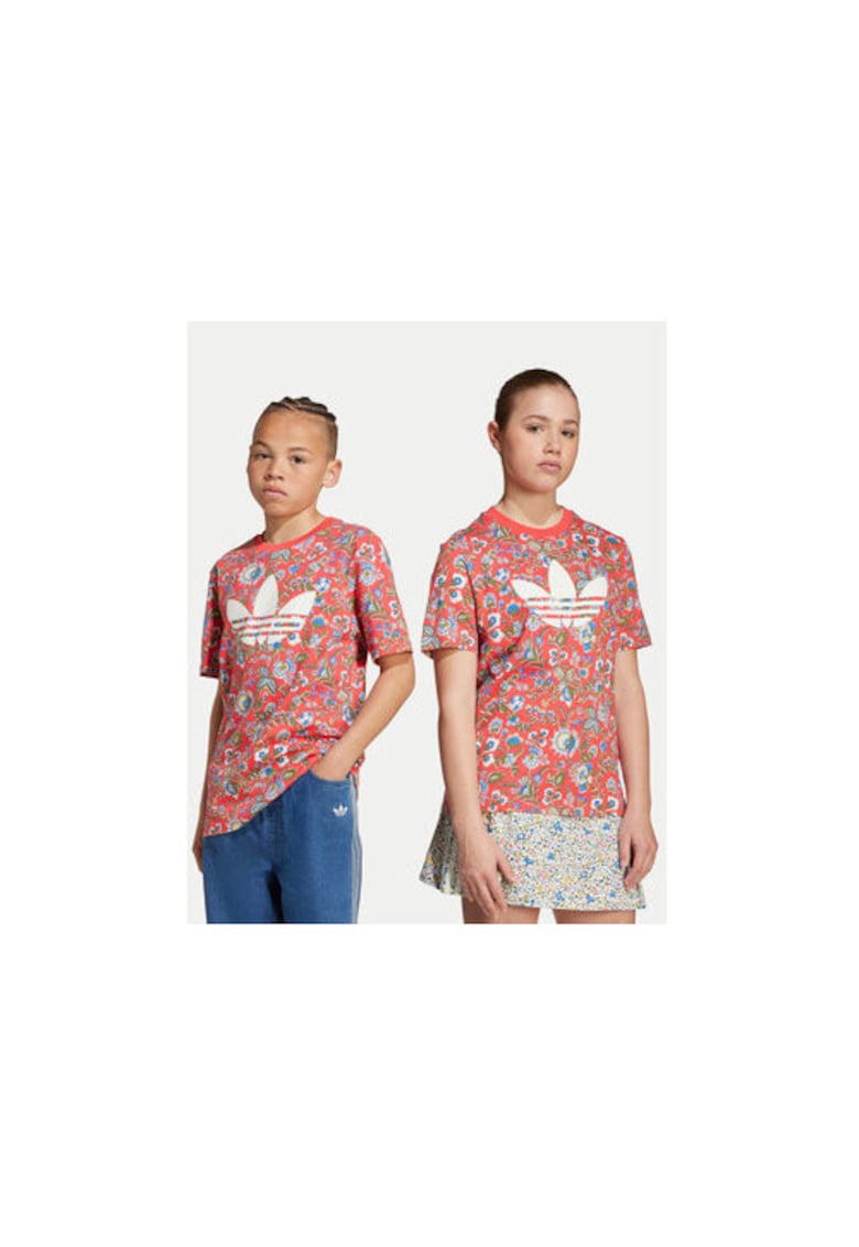 Tricou lifestyle cu imprimeu floral