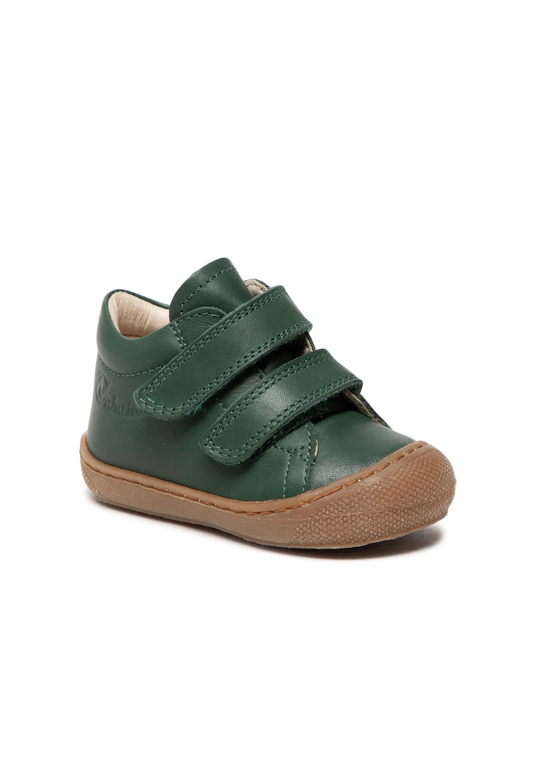 Pantofi baieti  Piele naturala - Verde