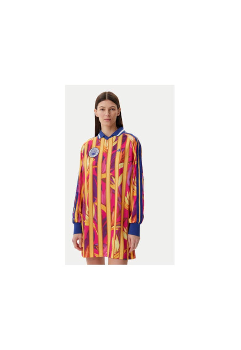 Rochie  cu guler polo si model