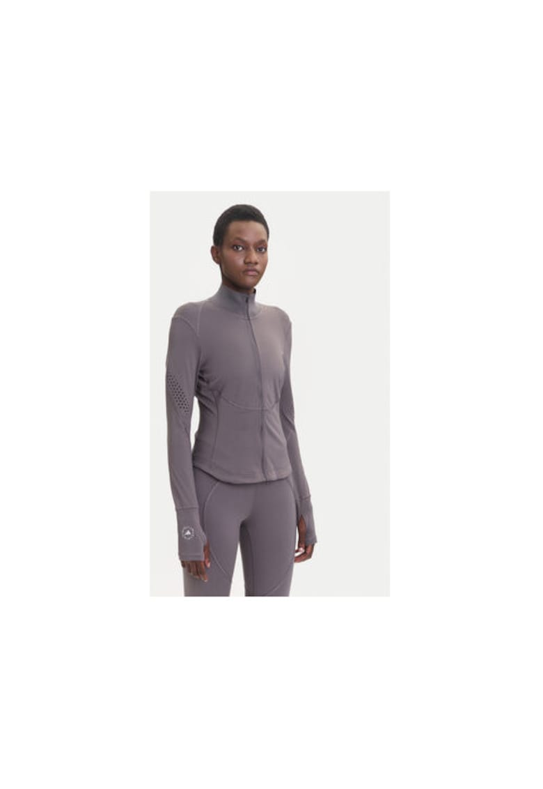 Bluza sport cu fermoar slim fit